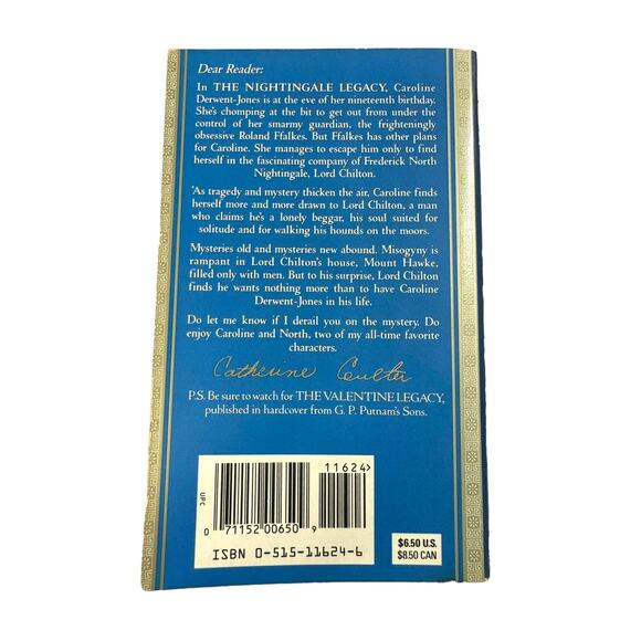 The Nightingale Legacy by Catherine Coulter (1995, Paperback) - Picture 2 of 7